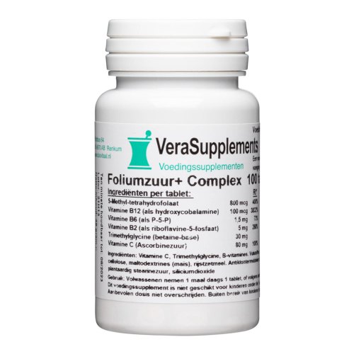 VeraSupplements Foliumzuur+ Complex
