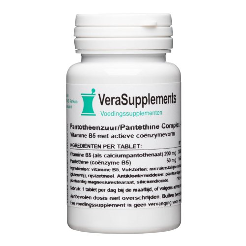 VeraSupplements Pantotheenzuur-Pantethine Complex 100 tablets