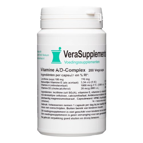 VeraSupplements Vitamine A/D Complex