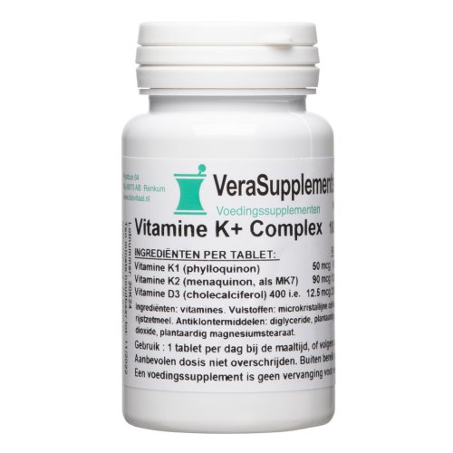 100 tabletten VeraSupplements Vitamine K+ Complex