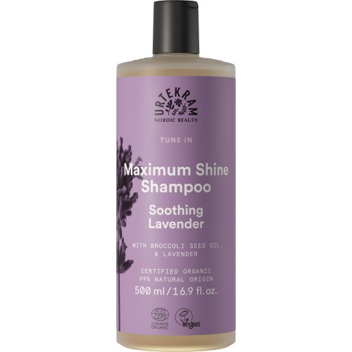 Urtekram Soothing Lavender Tune In Maximum Shine Shampoo