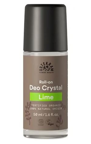 Urtekram Lime Roll-On Deo Crystal