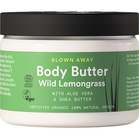 Urtekram Wild Lemongrass Blown Away Body Butter 150 Ml