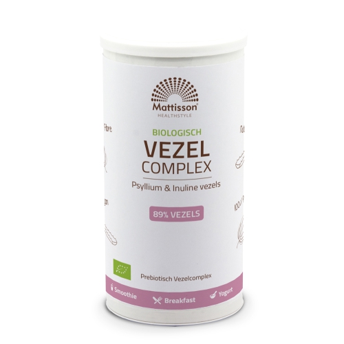 Mattisson Vezel Complex Psyllium & Inuline Biologisch
