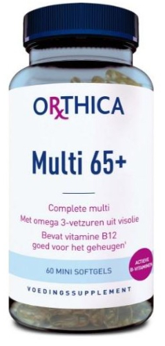 60 Softgels Orthica Multi 65+