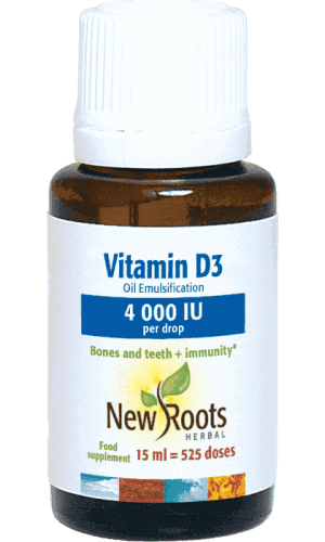 15 ml New Roots Herbal Vitamine D3 4000IU