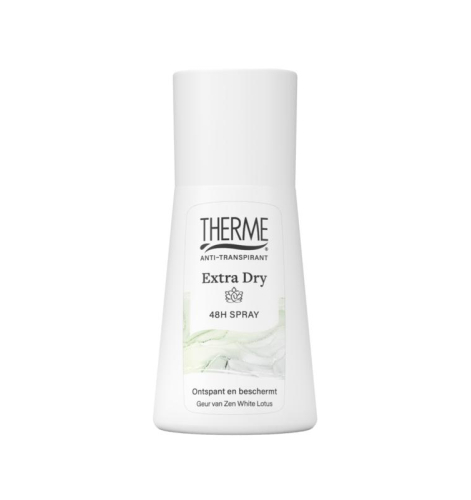 75 Ml Therme Anti-Transpirant Spray Extra Dry Zen White Lotus