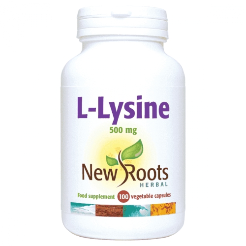 100 vegetarische capsules New Roots Herbal L-Lysine