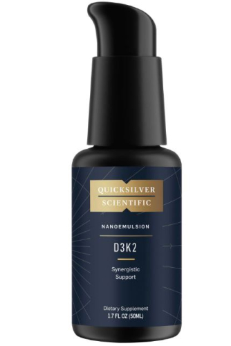 50 ml Quicksilver Scientific Nanoemulsified D3K2