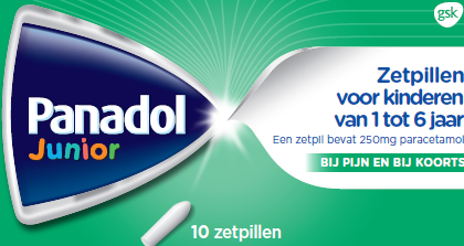 Panadol Junior 250mg 10 Zäpfchen