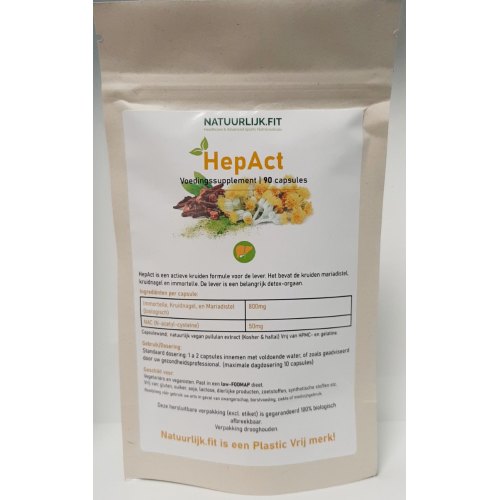 Natuurlijk.Fit HepAct 90 capsules