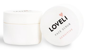Loveli Face Scrub Sensitive Skin Travelsize