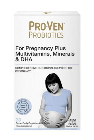 30 + 30 capsules Pro-Ven Probiotics For Pregnancy Plus Multivitamins, Minerals & DHA
