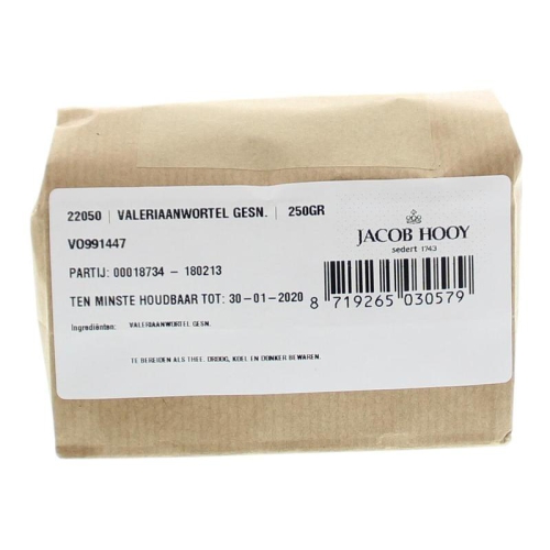 Jacob Hooy Valeriaanwortel Gesneden