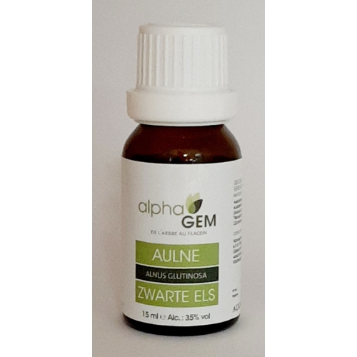 15 ml AlphaGem Zwarte Els - Alnus Glutinosa Biologisch