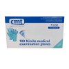 CMT Onderzoekshandschoen Nitrile Extra Large Blauw