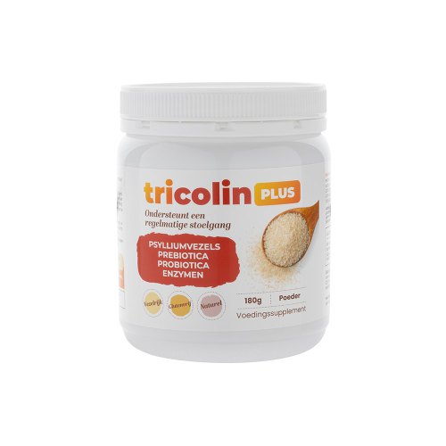 Tricolin Plus Psylliumvezels met Prebiotica en Probiotica Enzymen