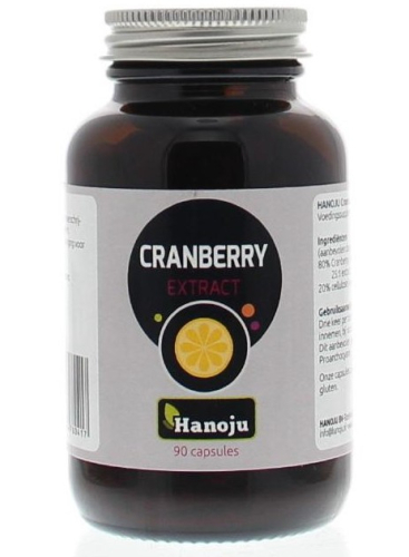90 capsules Hanoju Cranberry Extract