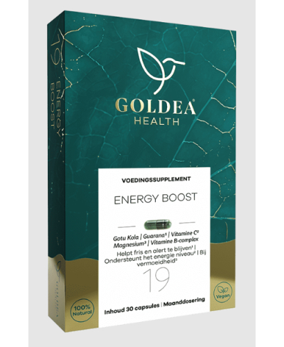 Goldea Health Energy Boost 19. 30 Kapseln