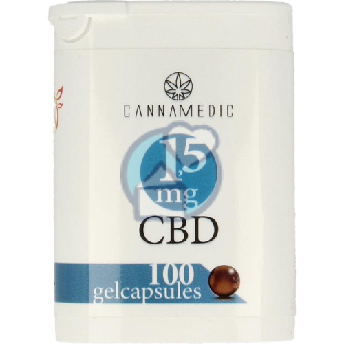 Cannamedic CBD Capsules 1,5 mg CBD 100 capsules