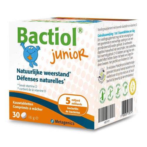 Metagenics Bactiol Junior Weerstand