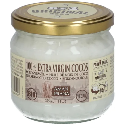 Aman Prana Extra Virgin Kokosolie Biologisch 325 Ml