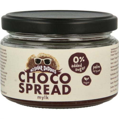200 gram No Sugar Daddies Chocopasta Original Biologisch