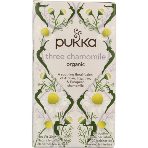 Pukka Three Chamomile Thee Biologisch 20 Tüte