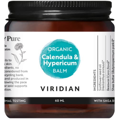 60 ml Viridian Organic Calendula & Hypericum Balm Biologisch