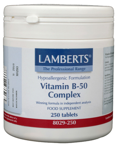250 tabletten Lamberts Vitamine B-50 Complex