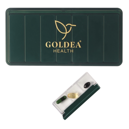 1 stuks Goldea Health Pillen Bewaardoos