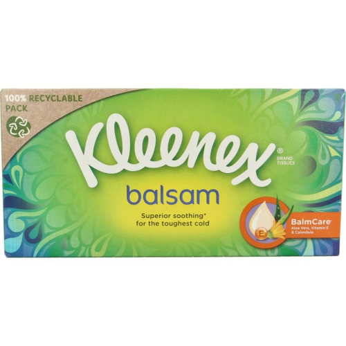 Kleenex Balsam Tissue Box 64 Stücke