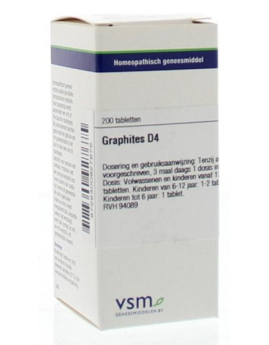 VSM Enkelvoudige Homeopathie Graphites D4