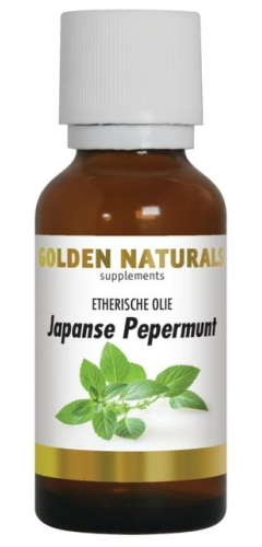 30 Ml Golden Naturals Japanse Pepermunt Etherische Olie