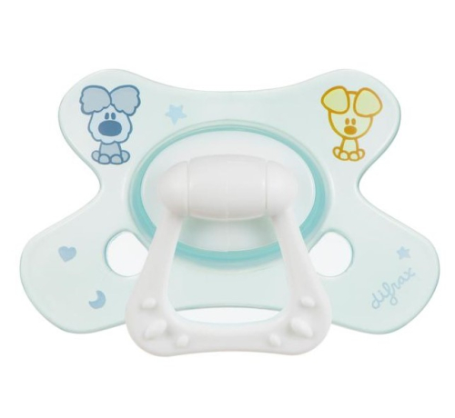 Difrax Fopspeen Natural 6+ Maanden Woezel en Pip Glow in the Dark