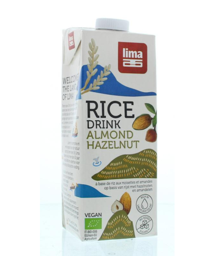 Lima Rice Drink Hazelnut Almond Biologisch