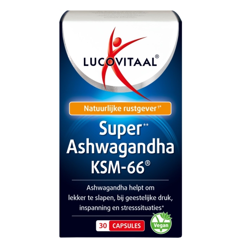 Lucovitaal Super Ashwagandha KSM-66® 30 Kapseln