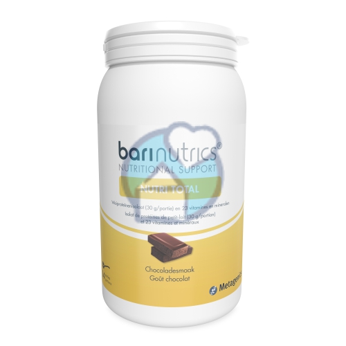 950 gram Barinutrics NutriTotal Chocolade
