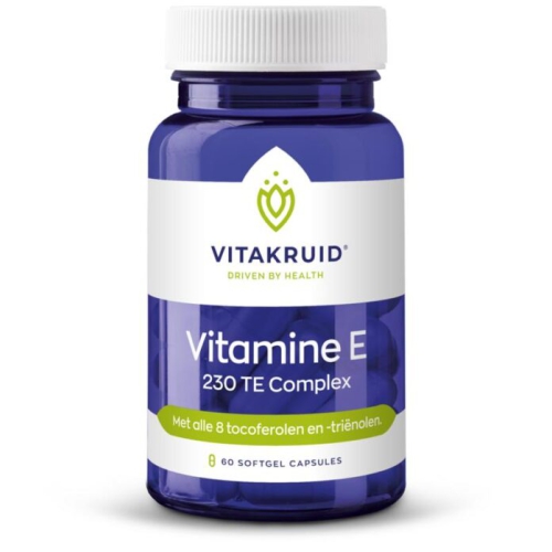 60 Softgels Vitakruid Vitamine E Complex