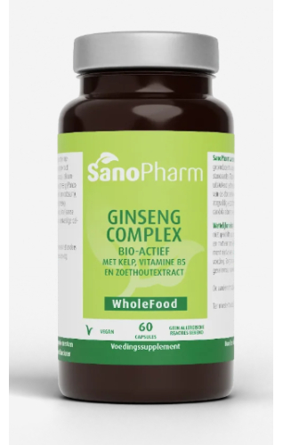 SanoPharm WholeFood Ginseng Complex