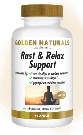 60 capsules Golden Naturals Rust & Relax Support