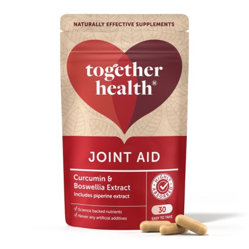30 capsules Together Health Joint Aid Curcumin Extract Vegan