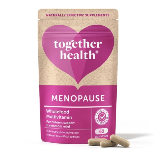 60 capsules Together Health Menopause Wholefood Multivitamin
