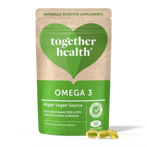 30 Softgels Together Health Omega 3 Algae Vegan