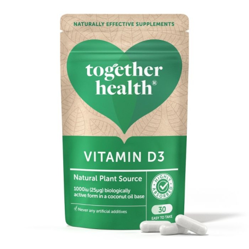 30 Kapseln Together Health Vitamin D3 Vegan