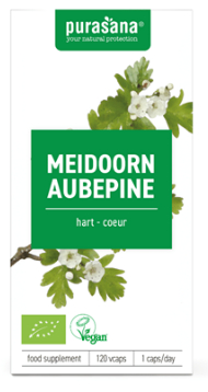 120 Kapseln Purasana Meidoorn Biologisch