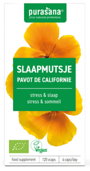 120 Kapseln Purasana Slaapmutsje Biologisch