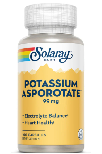 100 Kapseln Solaray Potassium Asporotate