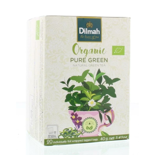 Dilmah Green Tea Pure Green 20 Stücke
