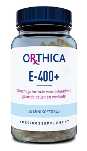 60 Softgels Orthica E-400+